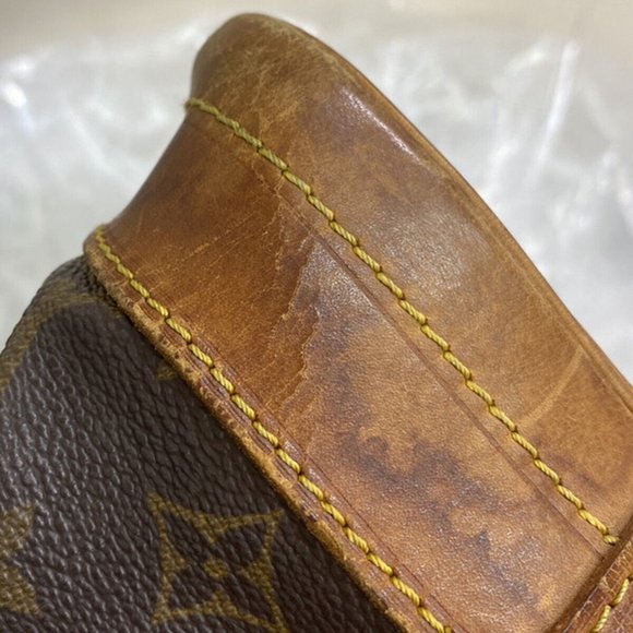 Authentic LOUIS VUITTON Noe GM Drawstring Shoulder Bag Monogram Leather - Picture 16 of 16